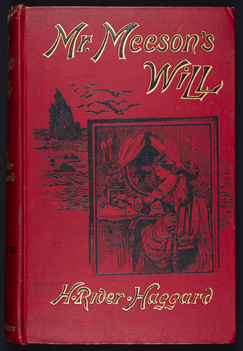 Front cover of Mr. Meeson's Will by H. Rider Haggard (1888)