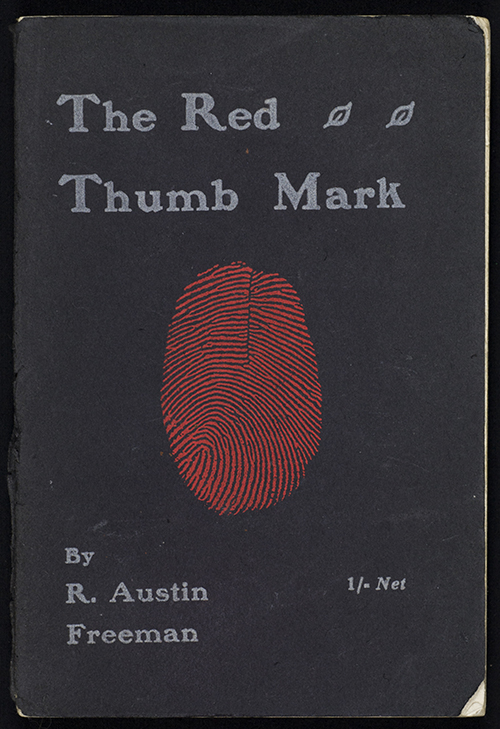 Front cover of The Red Thumb Mark by R. Austin Freeman (1907)