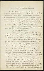 First page of the manuscript of The Adventure of the Red Circle by Sir Arthur Conan Doyle (n.d.)
