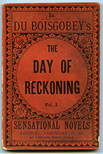 Front cover of The Day of Reckoning by Fortuné Boisgobey (1885)