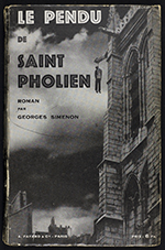 Front cover of Le Pendu de Saint Pholien by Georges Simenon (1931)
