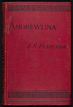 Front cover of Andrewlina by J. S. Fletcher (1889)