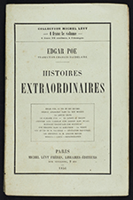 Front cover of Histoires Extraordinaires (1856)