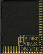 Front cover of Histoires Extraordinaires by Edgar Allan Poe (1927)