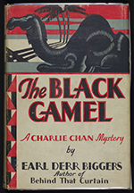 Front cover of The Black Camel by Earl Derr Biggers (1929)