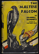 Front cover of The Maltese Falcon by Dashiell Hammett (1930)