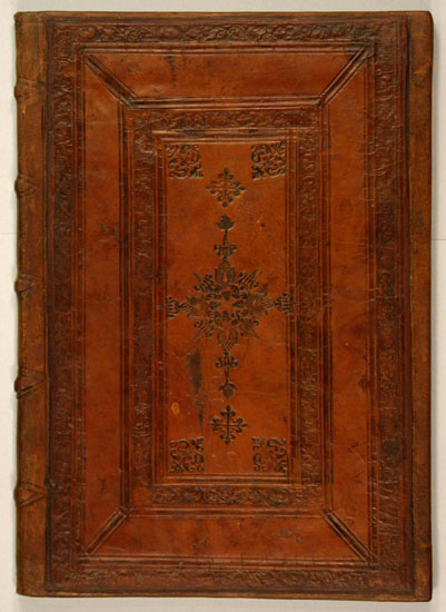 Binding, in old blind-stamped Spanish calf