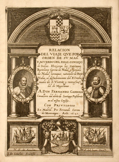 Title page, with medallion portraits of the authors