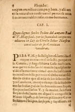 Opening passage of Chapter 1, in which Palafox praises the
                                virtues of the Mexican Indians