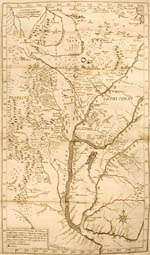 Map of the basin of the River Plate, based on observations of
                                the Jesuits